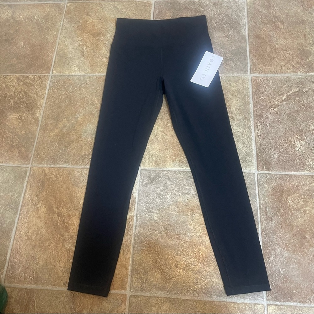 Athleta Black Kids Leggings - High-Waist Active Bottoms